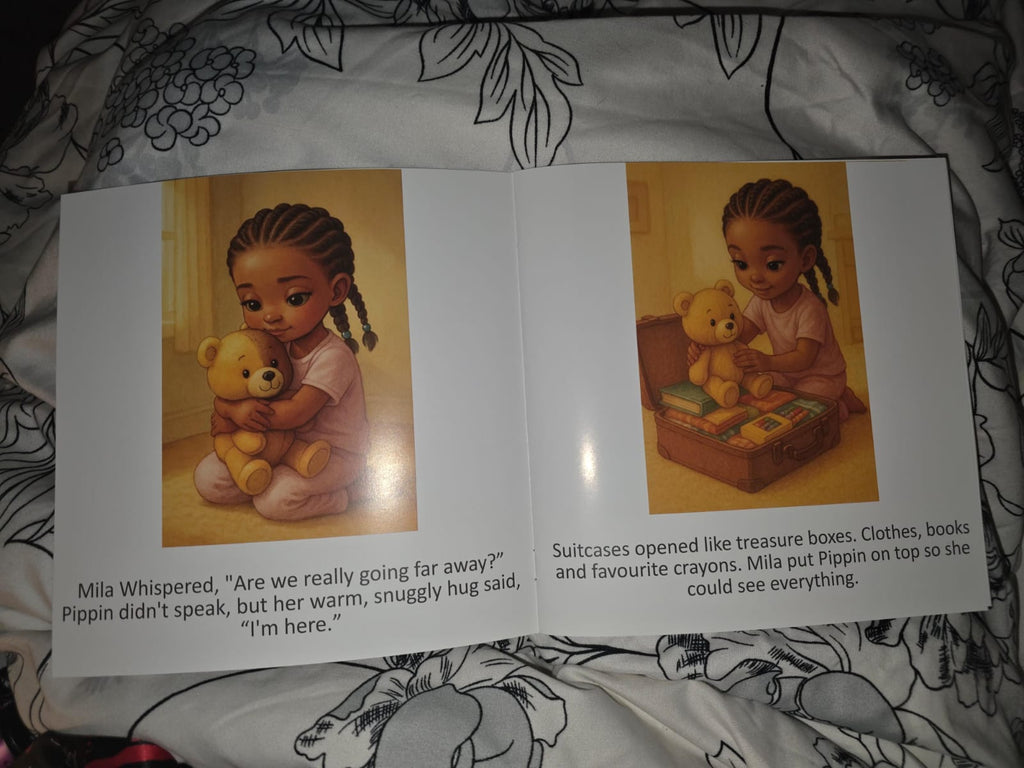 Mila and Pippin Fly to a New Home