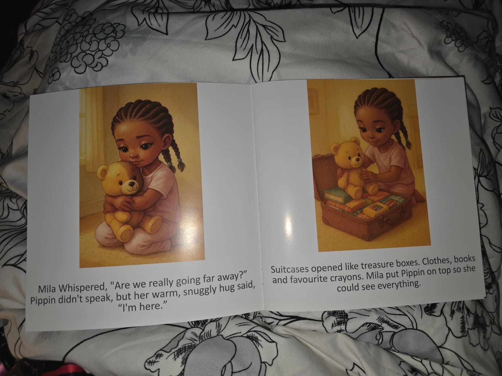 Mila and Pippin Fly to a New Home